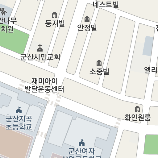 전라북도 군산시 신지길 42-8 (군산여자상업고등학교) [지곡동 518] 영문주소변환