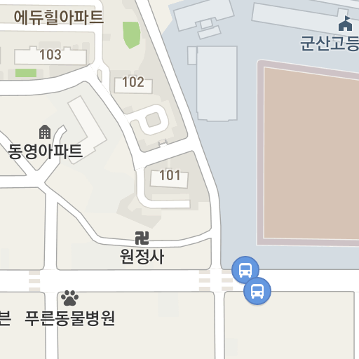 오시는길<학교소개<전주교대군산부설초등학교